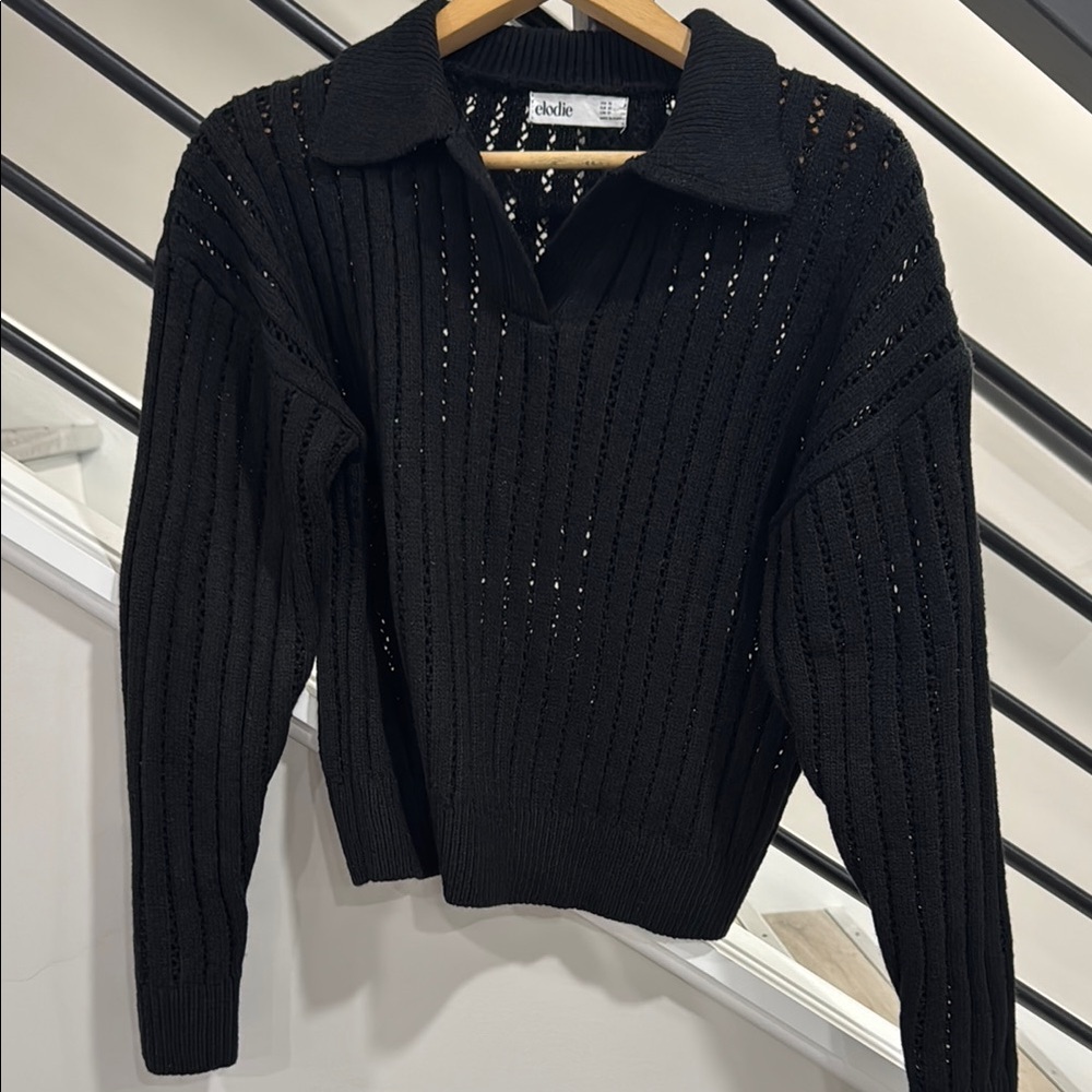 NWOT Elodie Black Women's Sweater